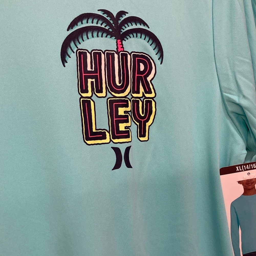 NWT Kids Hurley Sun Shirt - Picture 2 of 9